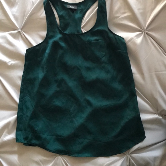 Mossimo Supply Co. Tops - Mossimo sleeveless blouse. Dark green. Size XS